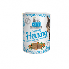 Brit Care Superfruits Herring with Sea Buckthorn 100g, 103100653, cat Treats, Brit Care, cat Food, catsmart, Food, Treats
